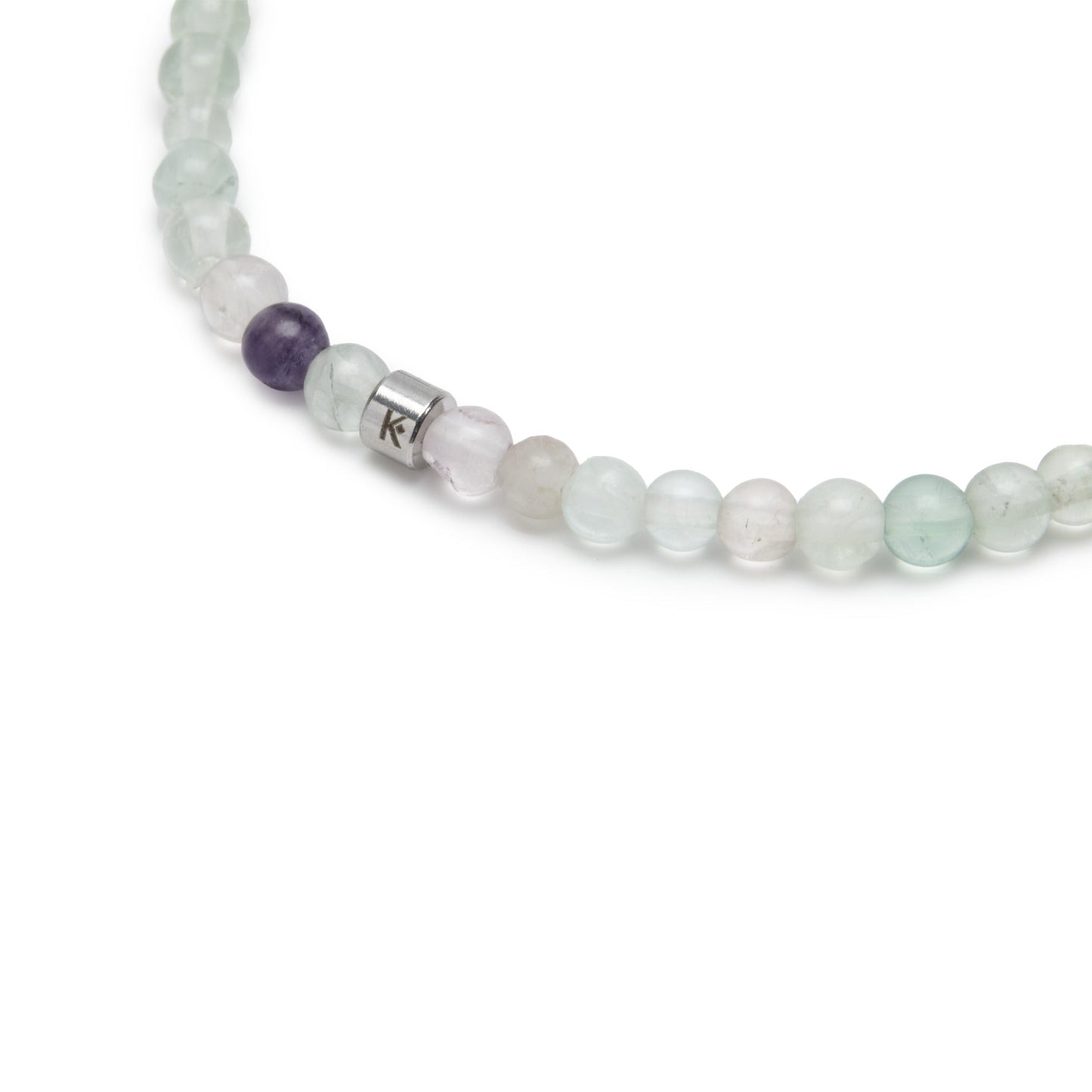 Mini Bracelet "Energie" en Fluorite Arc-en-Ciel