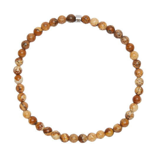 Mini Bracelet "Energie" en Jaspe Paysage