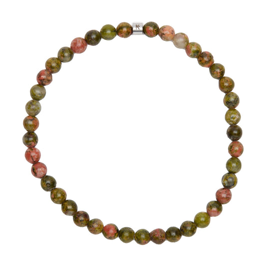 Mini Bracelet "Energie" en Unakite